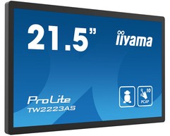 iiyama ProLite TW2223AS-B1, 54.6cm (21.5''), Projected Capacitive, 10 TP, Full HD, USB, BT, Ethernet, Wi-Fi, black image