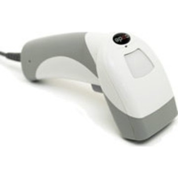 Lector de Códigos CR1400, Cable USB en espiral, 8 pies, Compacto de mano
