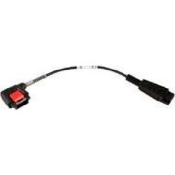 Zebra headset adapter cable, short