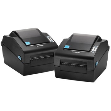 SLP-DX423 - Dark Gray - 4 Direct Thermal Printer - 300 dpi - Up to 152 mm/sec (5 ips) - Gap Sensor, Black Mark Sensor - RS-232, Parallel, USB, Ethernet - Peeler (Dispenser) - 64MB SDRAM / 128MB FlashROM - includes AC Adaptor, EU Power Cord, User Manual an
