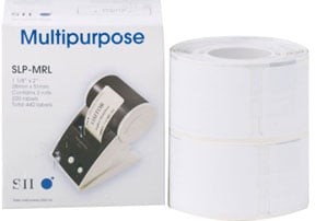 SLP Multipurpose Labels 1-1/8''x 2'', 2 rolls, 220 ea