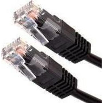 Patch cable, shielded, black