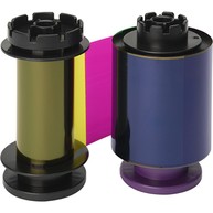 Evolis RT4F010EAA YMCK Ribbon (500 Prints) image