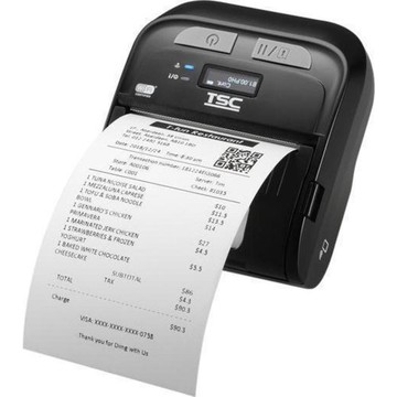 TSC TDM-30 Mobiler Belegdrucker 203 dpi, 102 mm/s, USB, Bluetooth 4.2, NFC, Wi‑Fi, IP54