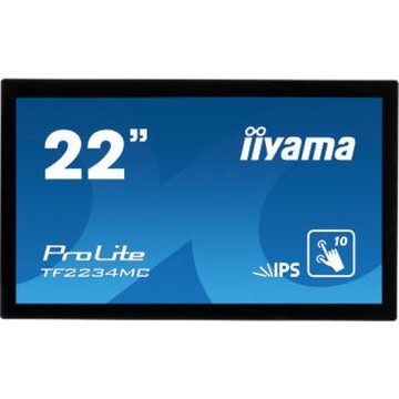 iiyama ProLite TF2234MC-B6X, 54.6cm (21.5''), Projected Capacitive, 10 TP, Full HD, black