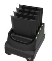 Zebra charging station, 2 slots
