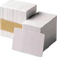 30MIL CR80 WHITE PVC CAR QTY 500 image