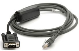 Zebra connection cable, RS232, Nixdorf