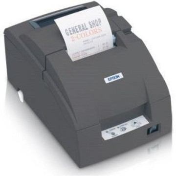 Tm-U220D, Dot Matrix Receipt Printer, Ethernet, E04, Epson Cool White, No Autocutter, Power Supply Included