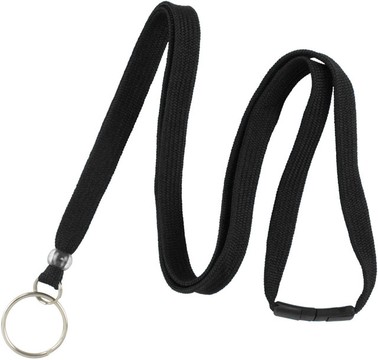 Brady BL-34R-BLK Lanyards