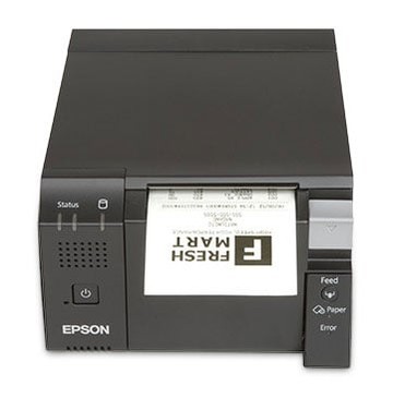 Epson OmniPOS SmartPrint 128 Thermal Receipt Printer Integrated PC, 128GB, Celeron, 250mm/sec, Front