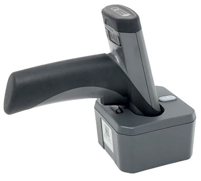 Code CR2700 Handheld Barcode Reader Bluetooth 5, 2D area imager, Inductive charging, IP65, Dark Gray