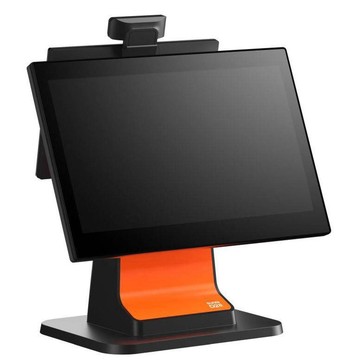 SUNMI D2s LITE, 39.6 cm (15,6''), Full HD, CD, USB, BT, Ethernet, Wi-Fi, Android, black, orange
