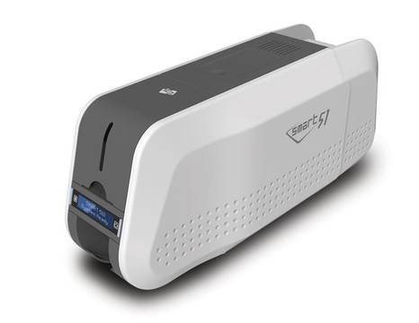 Smart-51D Dual-Sided Colour Plastic Card Printer with Ethernet & USB - 651406