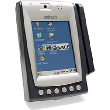 UNITECH, FIXED MOUNT TERMINAL, MT650, EM PROXIMITY READER, BARCODE SLOT READER, WITH CAMERA, CE 6.0, POWER ADAPTER