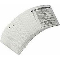 Cleaning card, double sided adhesive (10) cards per pack (Only for cleaning printer cleaning rollers.) image