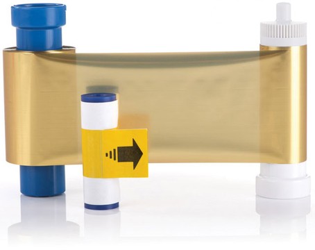 Magicard MA1000K-GOLD Ribbon Cartridge Black, 1000 prints, Resin, Dye Sublimation