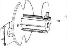 Kit, Media Rewind Spindle with Motor and PCB, ZT410, ZT411
