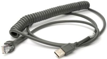 Datalogic connection cable, USB, coiled image