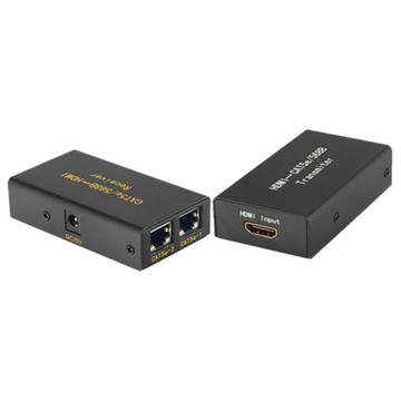 4XEM 30 m / 100 ft HDMI Extender over Dual Cat5e or Cat6 RJ45, Full HD
