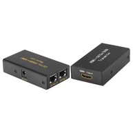 4XEM 30 m / 100 ft HDMI Extender over Dual Cat5e or Cat6 RJ45, Full HD image
