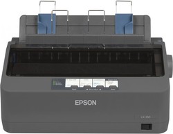 Epson LX-350Plus Impact Printer, 357 CPS, 9-Pin, Serial/Parallel/USB, ORIG+4COPIES) image