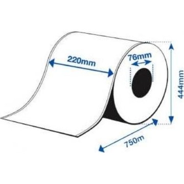 Epson label roll, synthetic, 220mm