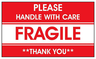 AirTrack AIRTRACK-FRAGILE Labels image