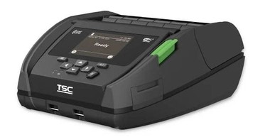 TSC Alpha-40L Mobile Printer RFID, 203dpi, LCD, Wi‑Fi + Bluetooth, RTC, 4" image