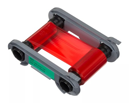 Evolis RCT213NAAA Red Monochrome Ribbon (1000 Prints)