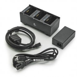 Zebra Mobile Printer Chargers ZQ320 3-SLOT BATTERY CHARGER