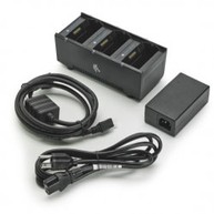 Zebra Mobile Printer Chargers ZQ320 3-SLOT BATTERY CHARGER image