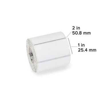 Label, Paper, 2 x 1in, Direct Thermal,Z-Perform 1000D, 0.75 in core, 36 Rolls/Carton