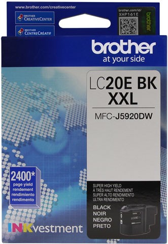 Brother LC20EBK Inks