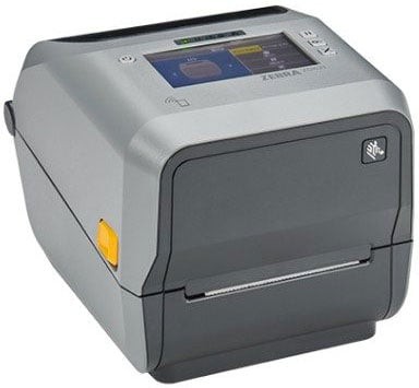 Zebra ZD621 Barcode Printer Thermal Transfer, 300 DPI, Color Touch LCD, Wi-Fi, Bluetooth 5.3, RFID