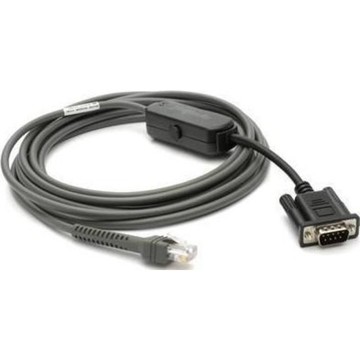 Zebra connection cable, RS-232, Nixdorf