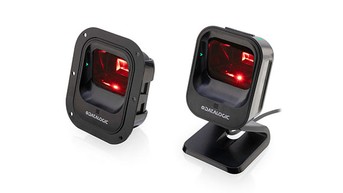 Datalogic Magellan 900i Barcode Scanner Black, Kiosk Mount, USB Keyboard 1m cable, Omnidirectional, 1D/2D image