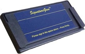 TOPAZ, KIOSKGEM 1X5 (HID USB), KIOSK-MOUNT ELECTRONIC SIGNATURE PAD, WITH SOFTWARE, 3-YEAR FACTORY WARRANTY, NON-CANCELABLE, NON-RETURNABLE