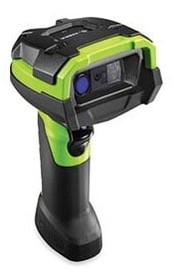 Zebra DS3678-XR Barcode Scanner Bluetooth, Extra Extended Range, FIPS, IP65/IP68, Black/Green image