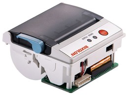 BIXOLON, 2 IN. THERMAL PANEL MOUNT PRINTER, SERIAL 19,200 BPS, DARK GRAY 8.5V INPUT image