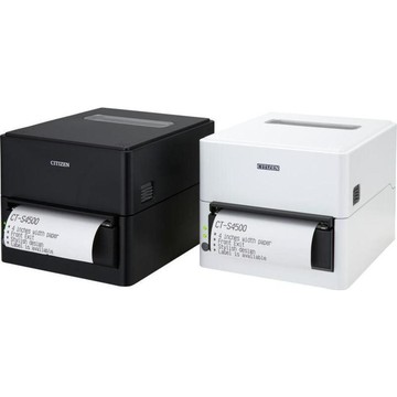 Citizen CT-S4500, USB, BT, 8 dots/mm (203 dpi), cutter, white