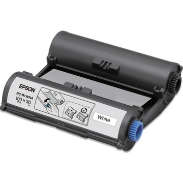 RC-R1WNA TAPE WHITE: Epson RC-R1WNA, White, Plastic, Polyolefin, 50...