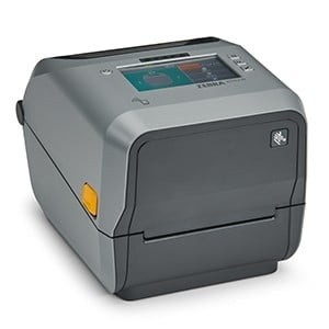 Zebra ZD621R RFID Desktop Printer 203dpi, Thermal Transfer, 4.3" Color Touch Display, Ethernet, USB, USB Host, Serial, BTLE