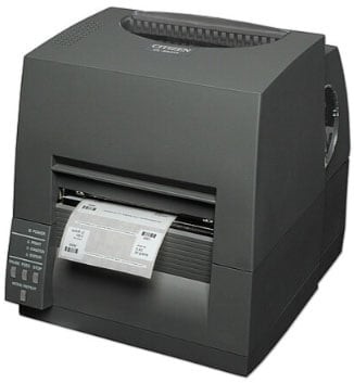 CITIZEN, CL-S631 TYPEII, BARCODE PRINTER, DIRECT THERMAL AND THERMAL TRANSFER, 300 DPI, GRAY, REPLACES CL-S631-GRY