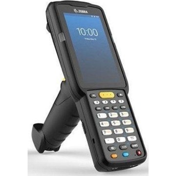 Zebra MC3300ax PowerGrip Pro Computadora Móvil 47 Teclas Alfanuméricas, Rango Extendida SE4850, Pistolera, Wi-Fi 6, Android 11, 7000mAh