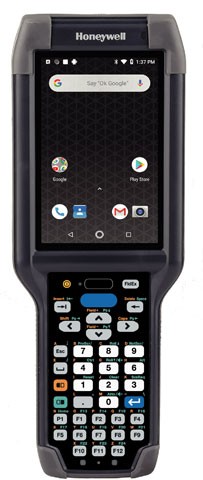 Honeywell CK65 Rugged Mobile Computer 38-Key Numeric, FlexRange XLR, No Camera, GMS, 4GB RAM, 32GB Flash