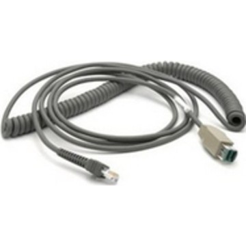 Cable - Shielded USB: Power Plus Connector, 15ft. (4.6m), Coiled