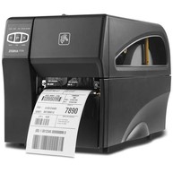 image Imprimante industrielle Zebra ZT220, transfert thermique, 203 dpi, série/USB, 6 IPS, largeur d'impression de 4,09 po