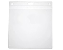 imagen de LC ClearFlex Portatarjetas de visita 100 pcs, Horizontal, 110 x 105 mm, Vinilo transparente