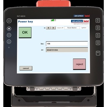 Advantech DLV8310BAC1DA101-R Fahrzeugmontage-Terminals